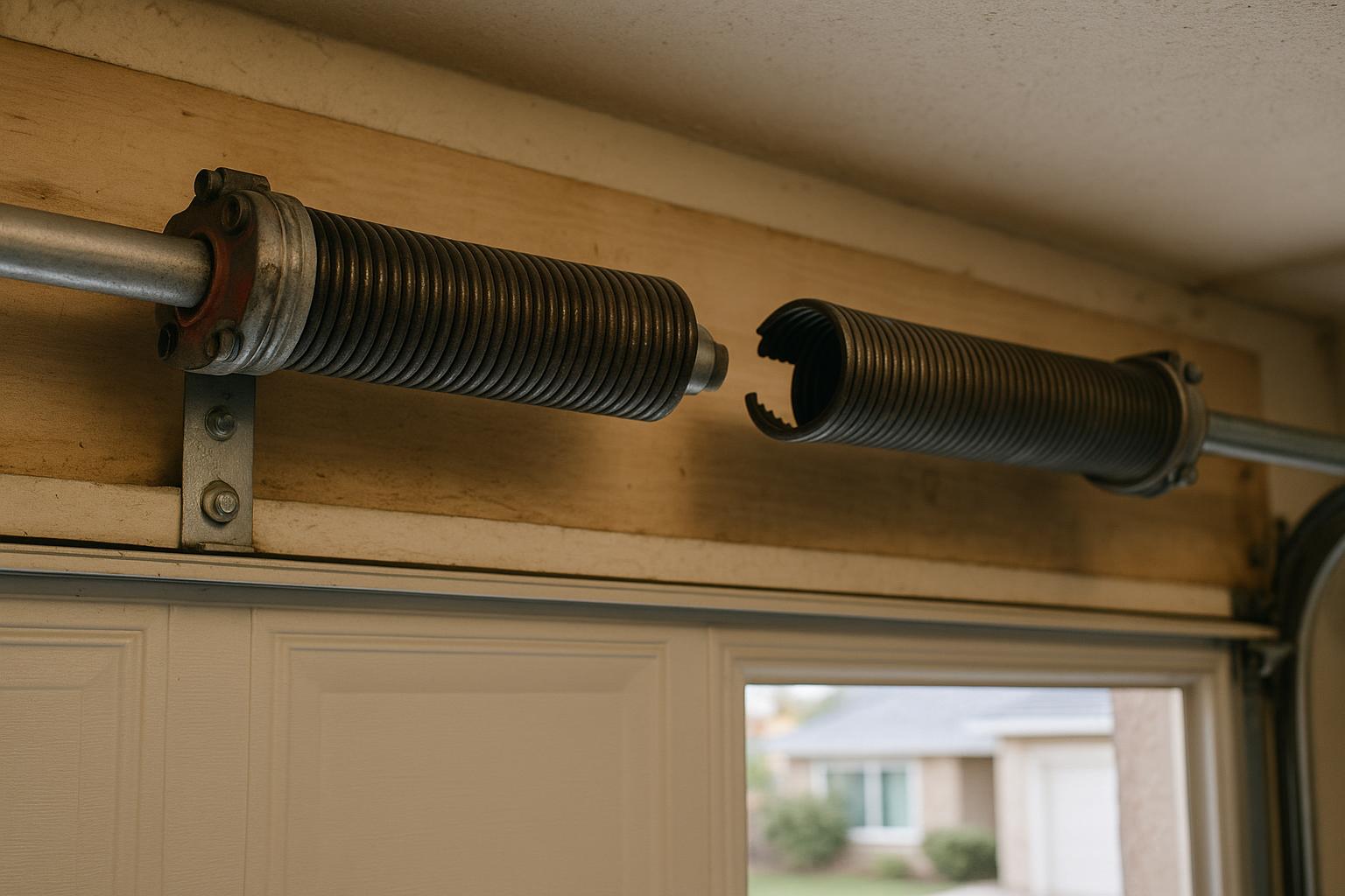 Should You Replace One Garage Door Spring or Both?